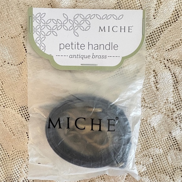 Miche Handbags - Miche Petite Handle Black Strap with Antique Brass Chains for Handbags Purse